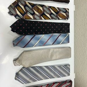 Van Heusen Men's Tie Set - Multicolor Patterns